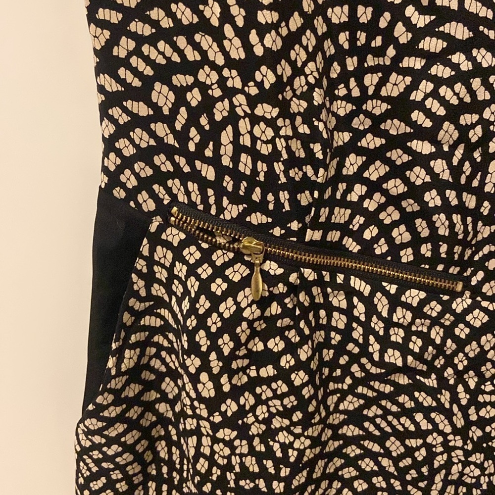 Silk Anthropologie Kachel drop waist dress with small side pockets - Picture 3 of 7